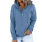 Manteau à manches longues pour femme, pull ample et décontracté à capuche