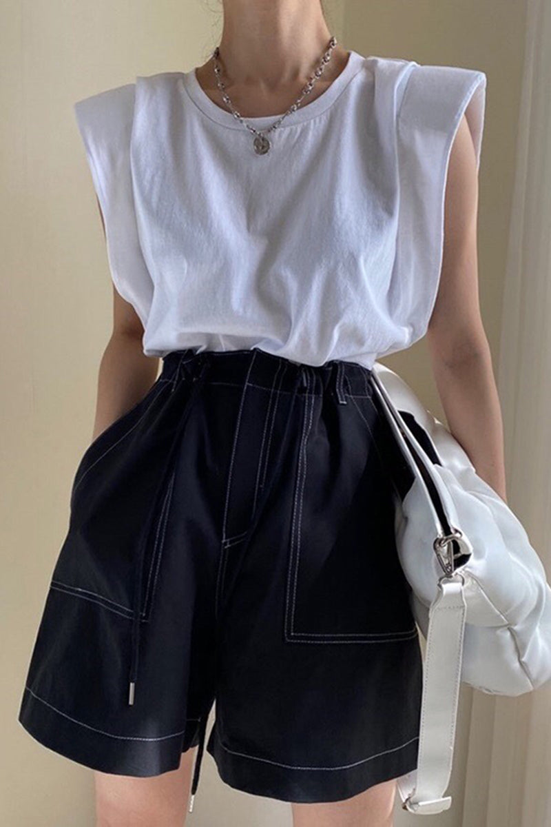 Korean Chic Summer Niche Simple Versatile Round