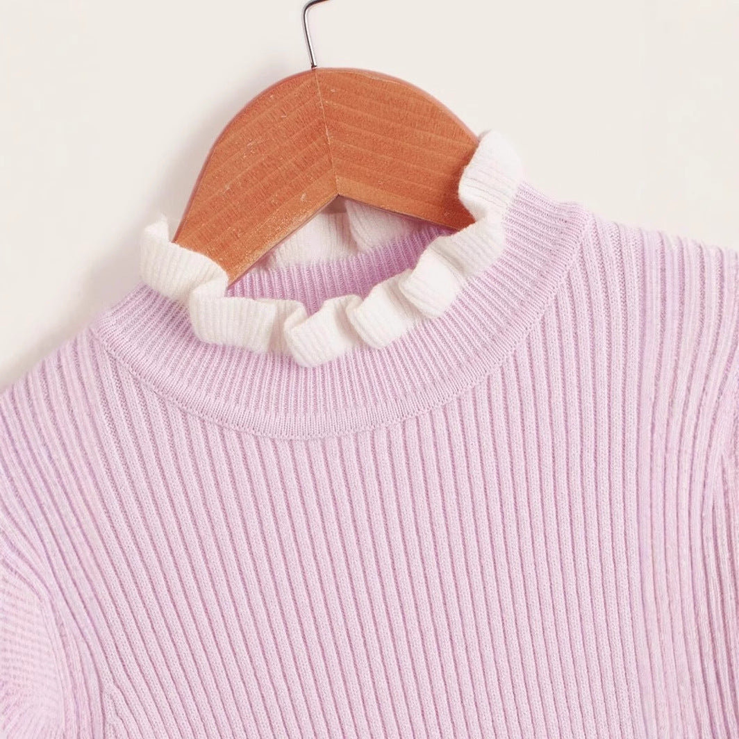 Robe pull pour fille