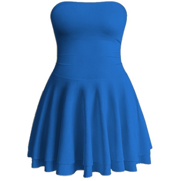 Sexy Backless Tube Dress That Prevents Wardrobe Malfunctions