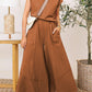 Sleeveless Colorblock Pocket Women's Suit