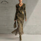 Womens Knitted Effect Sweater Dress