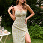 Women's Fashionable Printed Sleeveless Suspender Dress