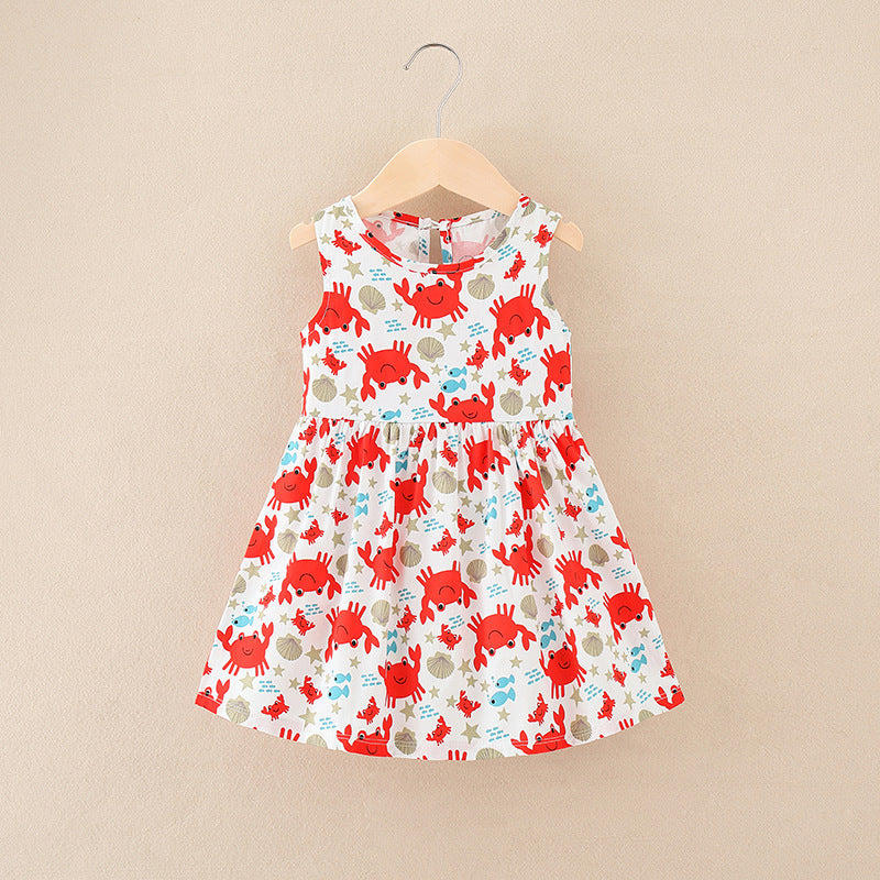 A-line Skirt Girls' Dress Medium And Small