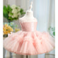 Children's Sequined Sleeveless Girl Princess Dress