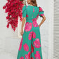 Casual V-neck Waist Wide Leg Jumpsuit For Women