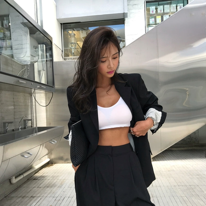 Women's mid-length casual jacket