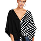 Spring And Summer New V-neck Short-sleeved Printed Loose Top Women's
