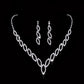 Wedding Jewelry Classic EARRINGS NECKLACE BRIDAL Suit 451 Factory Direct Sales