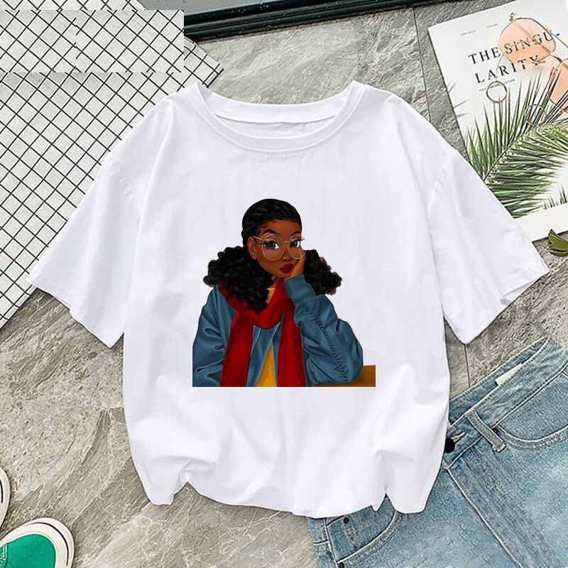 T-shirt slim blanc à manches courtes pour femme