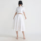 Retro Two-piece Set Women's Short Shirt