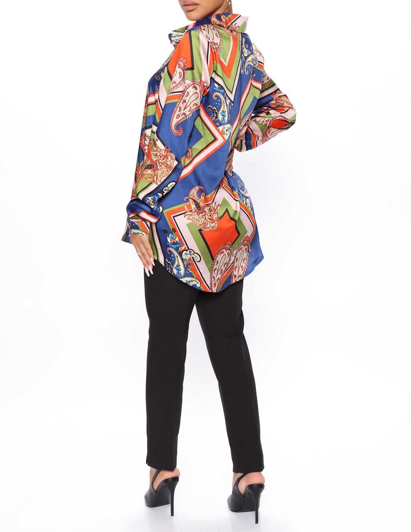 Women's Fashion Casual Long Sleeve Shirt Top