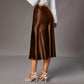 High-Grade Small Artificial Silk European And American Skirt