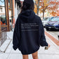 Every Thing Will Be Okay Creative Letter Hoody Female Casual Pocket Hoodie Fashion Loose Clothes Warm Comfortable Pullover