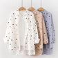 Women Polka Dot Print Blouse Shirts