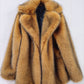 Ensemble manteau mi-long à la mode automne-hiver, veste chaude