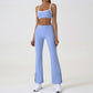 Spaghetti Strap Contrast Color Underwear Sling Yoga Clothes Tight Outdoor Sports Suit