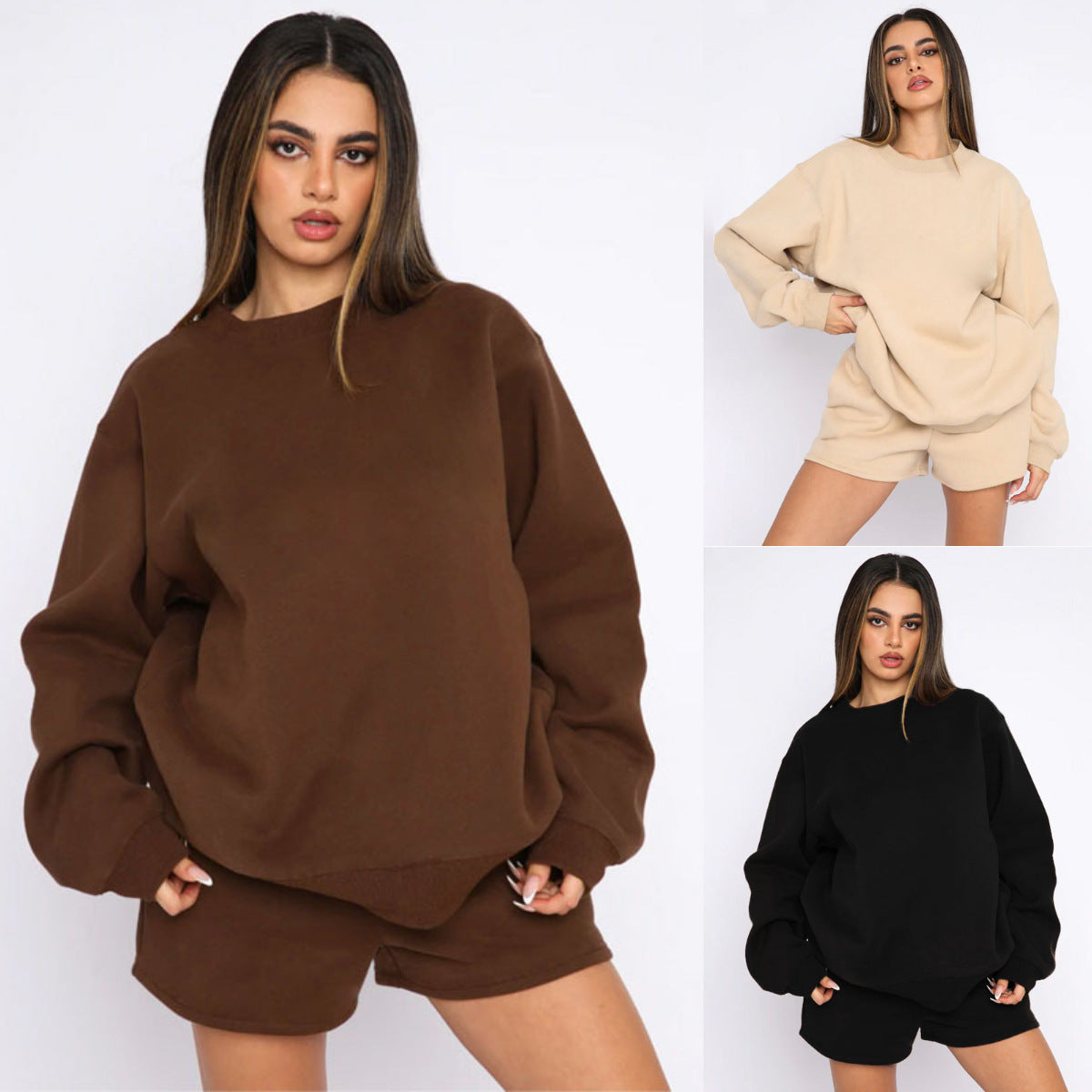 Women's Fashion Casual Shorts Suit
