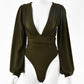 Casual high-end stitching slim-fit jumpsuit