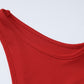 Slim-fit Waist Solid Color Long Sleeve Narrow Dress