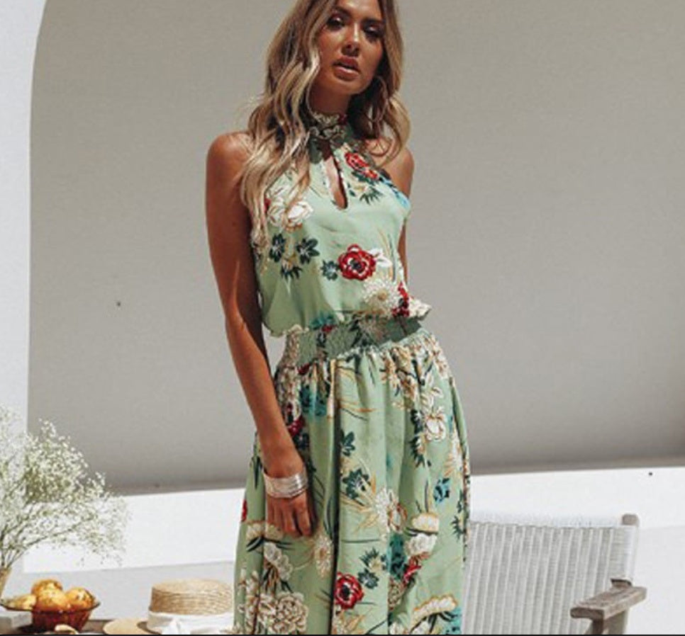 European trend beach dress ebay AliExpress explosion dress bohemian style dress