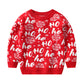 Trendy Children's Sweater Double Layer Thickening