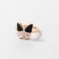 Cute Cartoon Dripping Oil Ins Wind Color Multi-element Single Ring