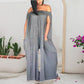 One-shoulder Tube Top Casual Loose Plus Size Sleeveless Jumpsuit