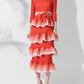 Women's Polyester Niche Exquisite Pleated Dress