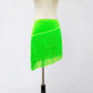 Women's SkirtLatin Dance Tassel Skirt For Women's Adult Short Skirt
