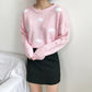 Pull ample en forme de nuage