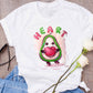 T-shirt à manches courtes pour hommes et femmes, imprimé créatif et tendance, ample, pour l'été