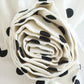 Women's Flower Design Polka Dot Pullover Top