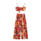 Simple Casual Ethnic Style Vacation Style Printing Suit