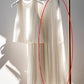 Popular White Pleated High-end Coat Skirt Two-piece Set