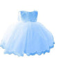 La nouvelle robe à nœud pour bébé Âge 0-2 ans bébé pleine lune enfant jupe en gaze