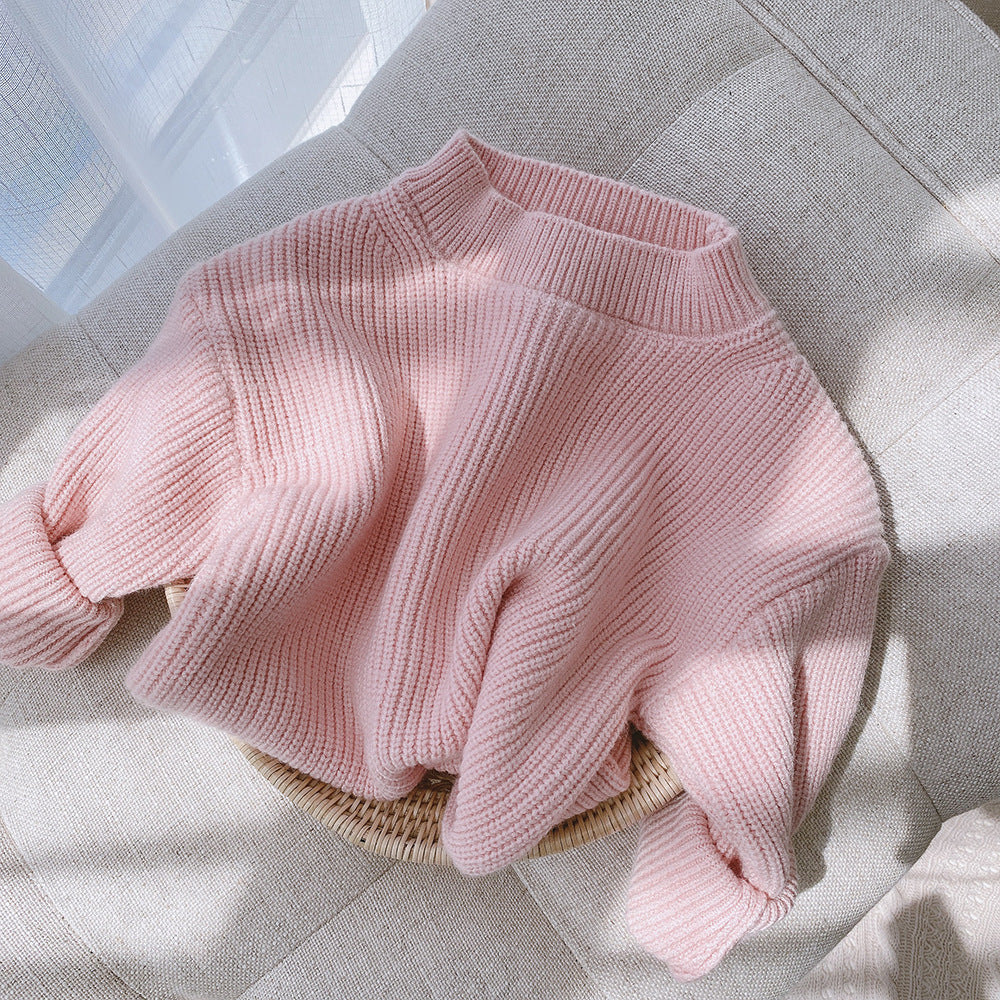 Pull ample et décontracté de style étranger pour fille, couleur bonbon, nouvelle collection