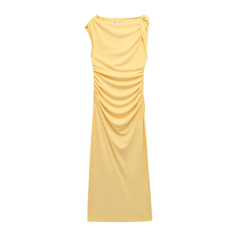 New Summer Asymmetric Sleeveless Dress