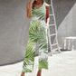 Women's Fashion Jumpsuit Cross-Shoulder Top
