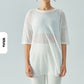 Lightweight And Slightly Transparent Casual Sports Blouse