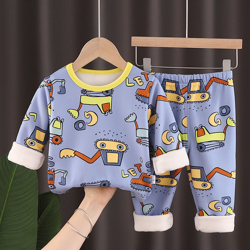Fashion Men's And Women's Baby Long-sleeved Warm Suit