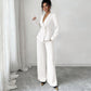 Women's Casual Pants Suit Two-Piece Set