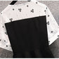 Splicing Plus Size Women's Fashion Simple Fake Two Pieces