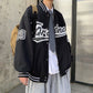Baseball Uniform Men's Trendy Loose Casual Color Blocking Jacket
