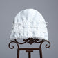 Pleine lune de bébé, robe de mariée de bébé, robe de princesse, robe d'enfant, bonnet en dentelle, robe duveteuse, studio photo 