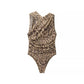 New Asymmetrical Pleated Women's Cross Jumpsuit