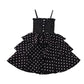 European and American Girls Western Style Polka Dot Dress