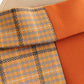Checkered lapel suit