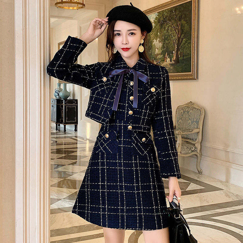 New Autumn Fat Sister Fashion Slim Suit