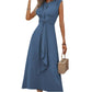 Robe moulante à taille unie pour femme